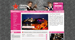 Desktop Screenshot of crazypanienski.pl